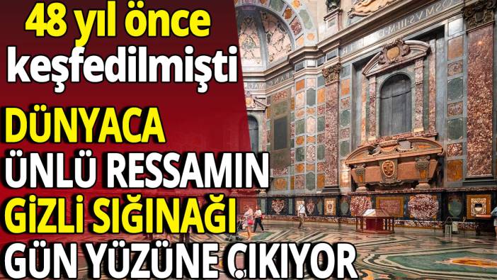 48 yıl önce keşfedilmişti: Dünyaca ünlü ressamın gizli sığınağı gün yüzüne çıkıyor