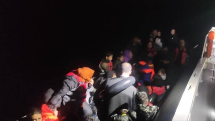 Balıkesir'de çok sayıda kaçak göçmen yakalandı