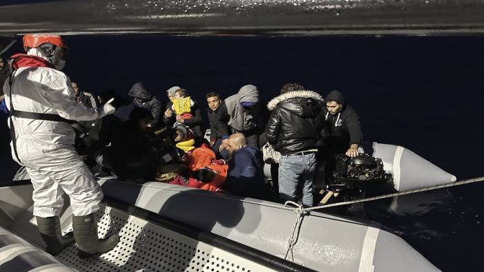 Aydın’da 38 kaçak göçmen kurtarıldı