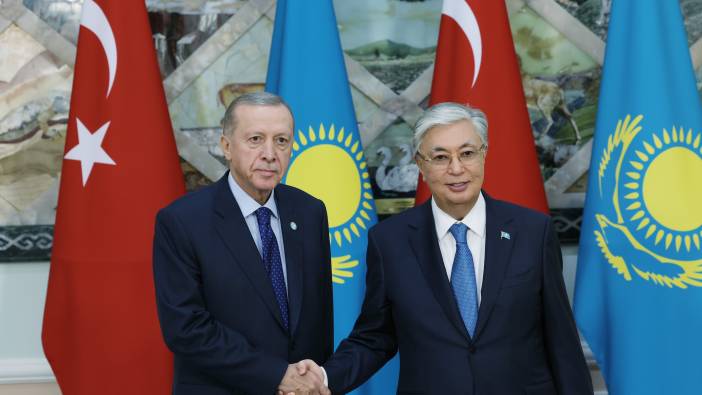 Erdoğan Kazakistan Cumhurbaşkanı ile görüştü