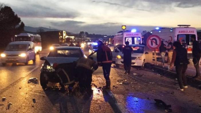 Bursa'da feci kaza; 1 ölü 6 yaralı
