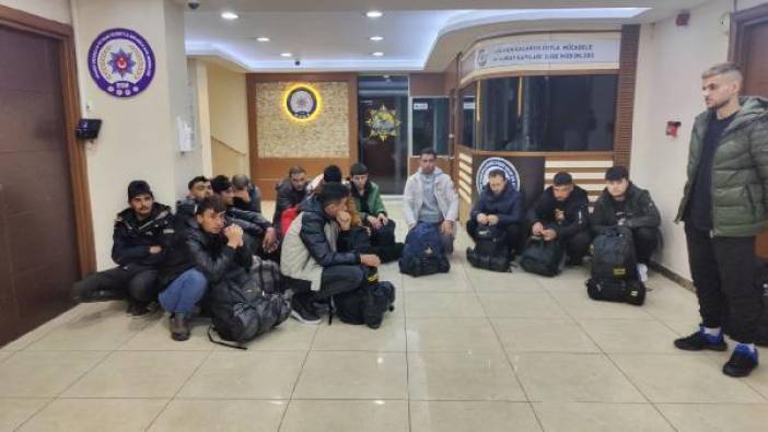 Başakşehir'de 20 kaçak göçmen yakalandı