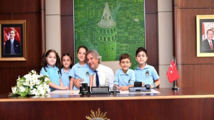 Minik öğrencilerden Demircan’a ziyaret