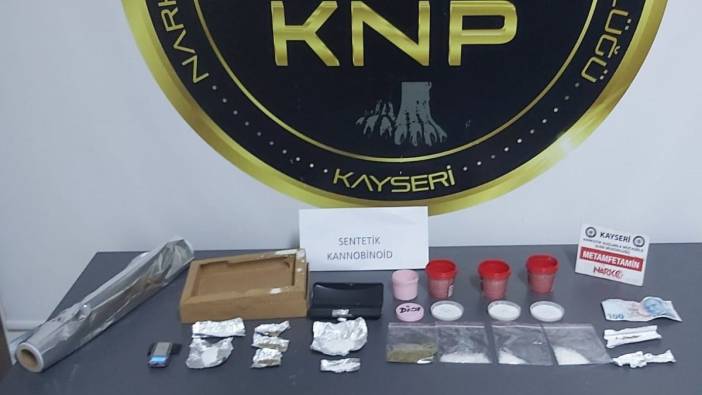 Kayseri'de Narkogüç Operasyonu: 4 Gözaltı