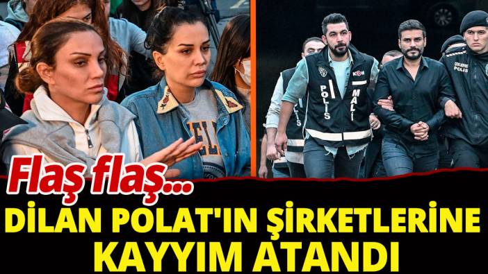 Dilan Polat'ın şirketlerine kayyım atandı