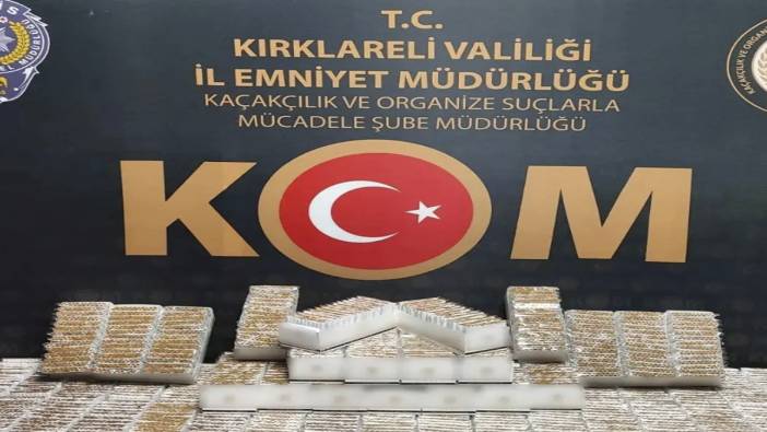 Kırklareli'nde kaçakçılık operasyonlarında 3 kişi tutuklandı