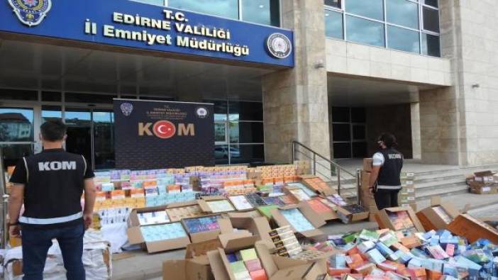Edirne merkezli kaçakçılık operasyonu