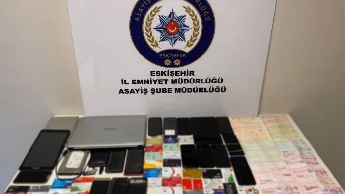 Eskişehir merkezli 2 milyon liralık dolandırıcılık operasyonunda 8 gözaltı