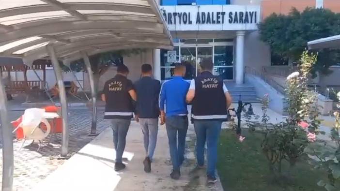 Hatay'da hırsızlık şüphelisi 5 kişi tutuklandı