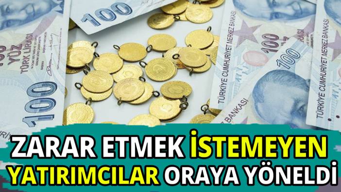 Zarar etmek istemeyen yatırımcılar oraya yöneldi