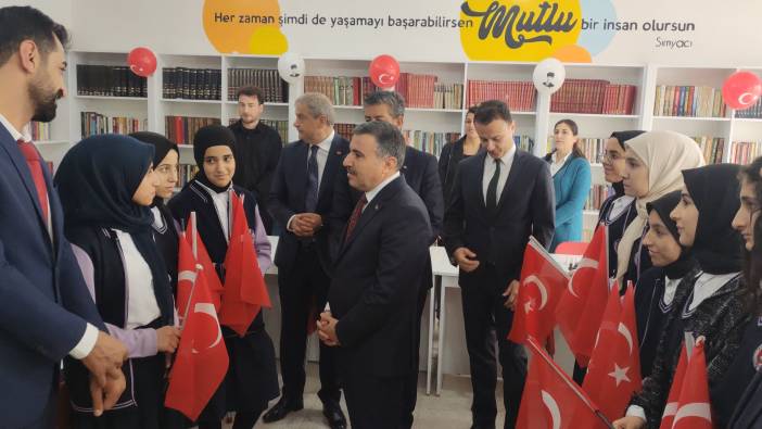 Şırnak'ta şehit polisler adına kütüphane açıldı