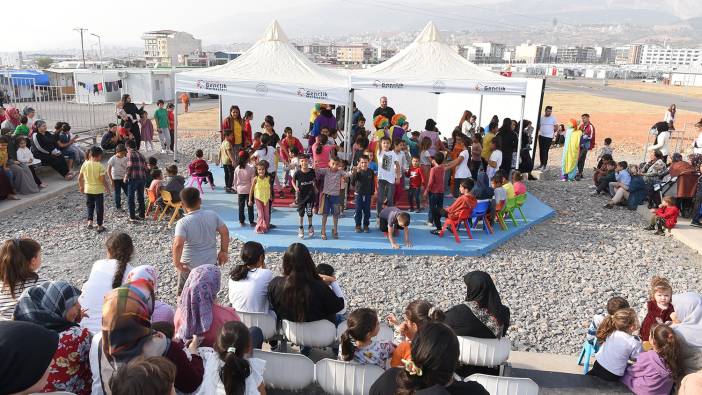 Konteyner Kent'teki öğrencilere ara tatil sürprizi