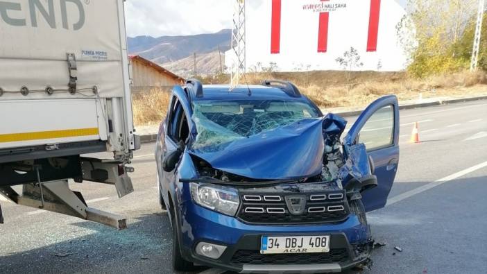 Amasya'da 4 aracın karıştığı zincirleme kazada 6 kişi yaralandı