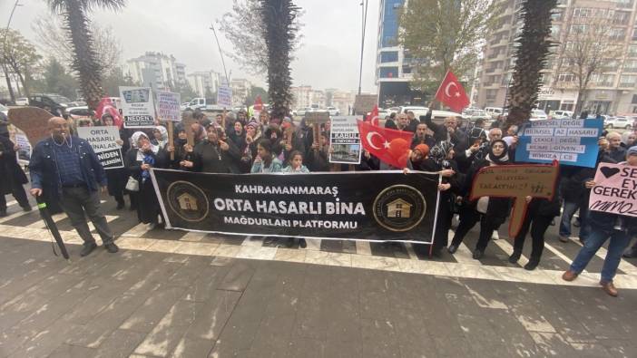 Kahramanmaraş'ta orta hasarlı bina sakinleri çözüm istiyor