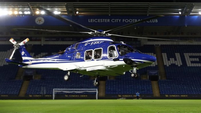 Leicester City'nin sahibi düşen helikopterdeydi