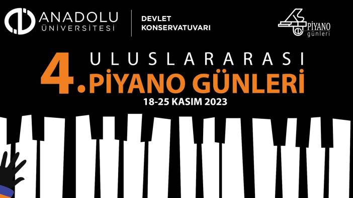 ‘4. Uluslararası Piyano Günleri’ Eskişehir'de başlıyor