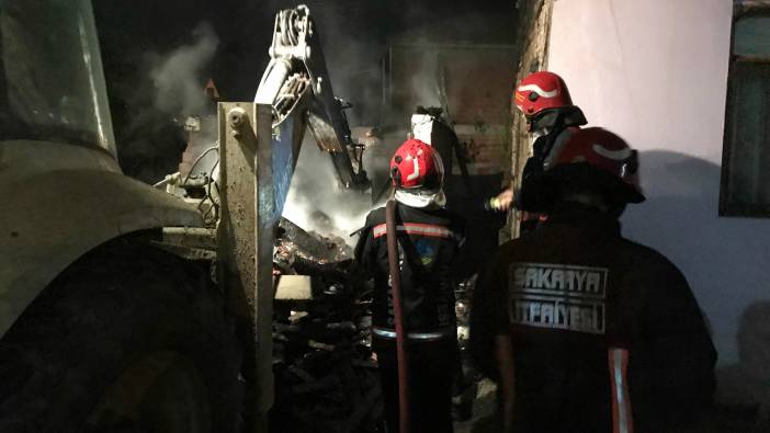 Sakarya’da yangın