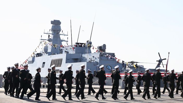 Milli savaş gemisi Burgazada, Deniz Kuvvetleri'ne teslim edildi
