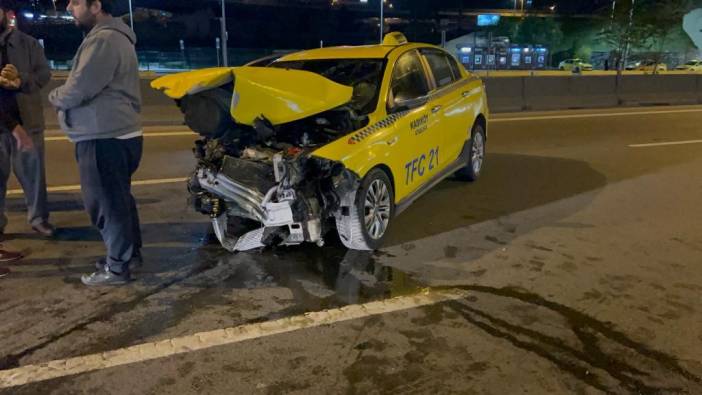 Kadıköy'de trafik kazası: 1 yaralı