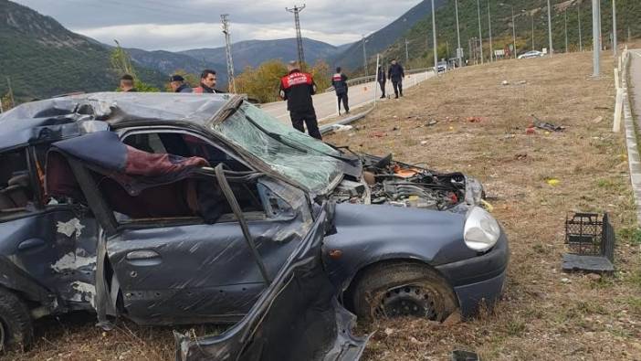 Amasya'da kaza '3 yaralı'