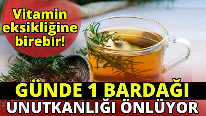 Vitamin eksikliğine birebir'Günde bir bardağı unutkanlığı önlüyor'