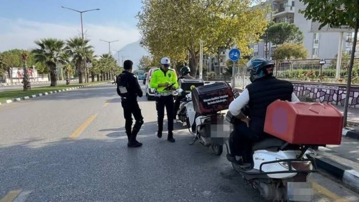 Manisa'da motosiklet ve scooter sürücülerine trafiğe çıkma yasağı