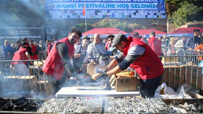 Alanya'da Hamsi Festivali başladı