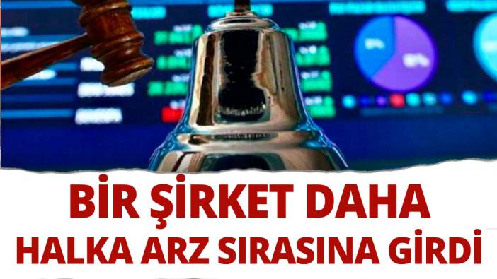 Bir şirket daha halka arz kervanını katılıyor SPK sırasına girdi