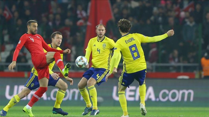 Türkiye İsveç'e 1-0 yenildi