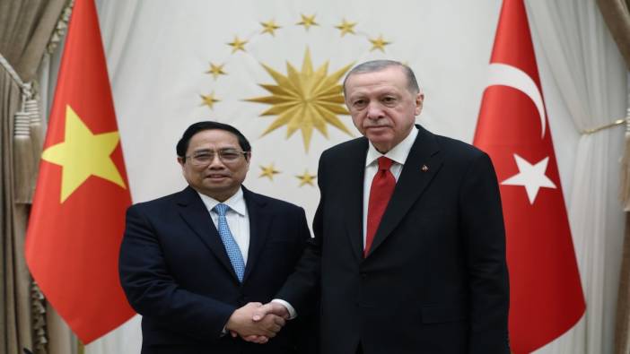 Cumhurbaşkanı Erdoğan Vietnam Başbakanı’nı kabul etti