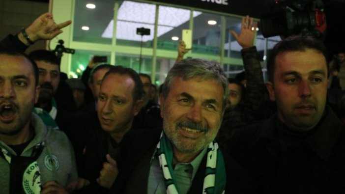 Aykut Kocaman'a, Konya'da coşkulu karşılama