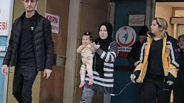 Dejerjan içen 1 yaşındaki bebek zehirlendi