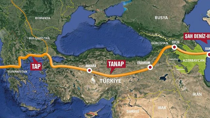 TANAP ve TAP Yunanistan sınırında birleşti