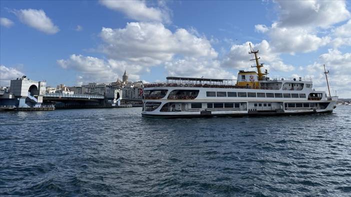 İstanbul'da bazı vapur seferleri iptal edildi