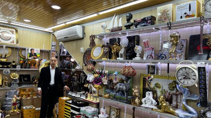 Mardin'de dededen kalma dükkanda 65 yıldır eskiyen eşyaları satılıyor