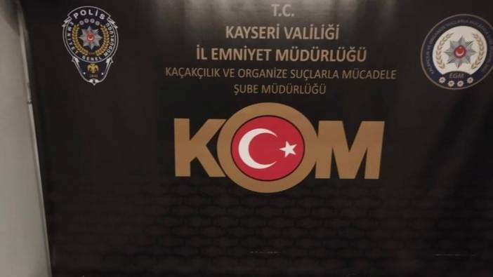 Kayseri'de kaçakçılık operasyonu 80 bin dal doldurulmuş makaron ele geçirildi 4 gözaltı