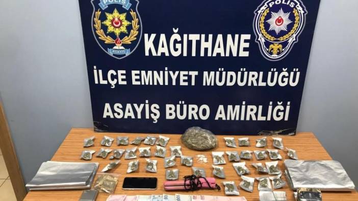 Kağıthane’de uyuşturucu operasyonu