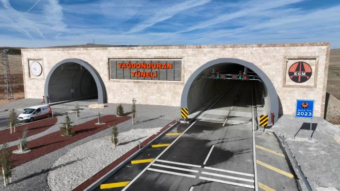 Çile sona erdi 'Yağdonduran tüneli ulaşıma açıldı'
