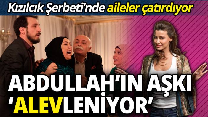 Kızılcık Şerbeti’nde aileler çatırdıyor ‘Abdullah’ın aşkı ‘Alevleniyor’