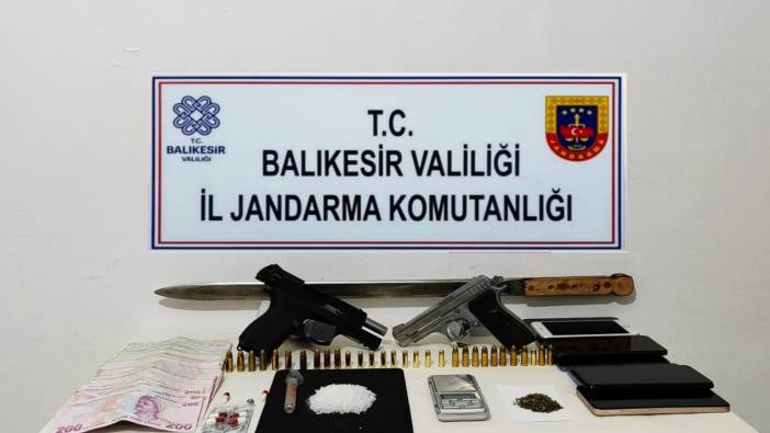 Balıkesir'de uyuşturucu operasyonu '2 kişi tutuklandı'