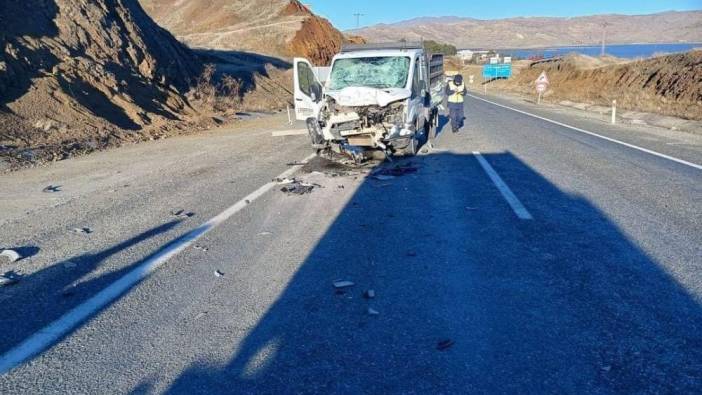 Elazığ’da trafik kazası meydana geldi