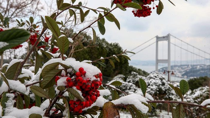 İstanbul'a kar geliyor