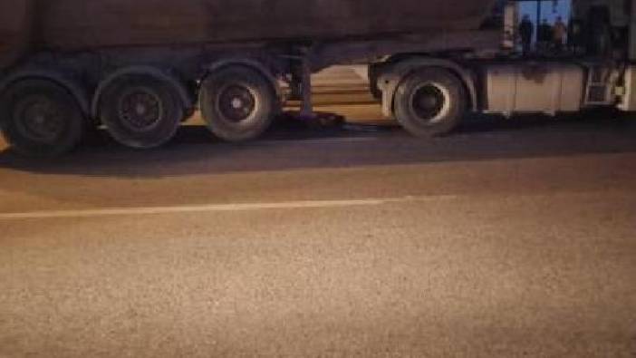 Ankara'da yaya geçidinde kamyonun çarptığı kadın öldü