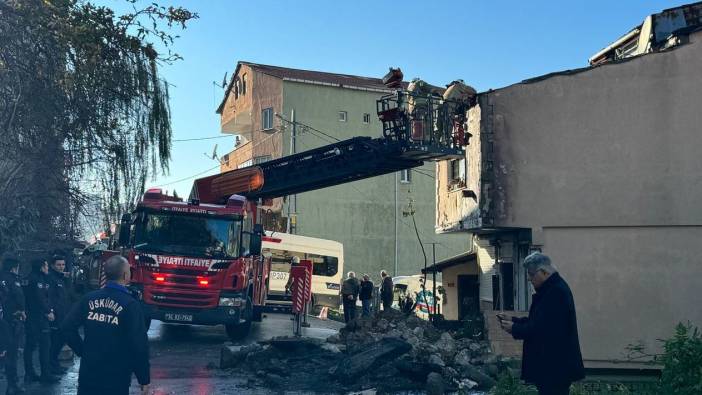 Üsküdar’da doğal gaz borusu patladı