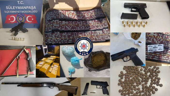 Uyuşturucuya geçit yok '15 gözaltı'