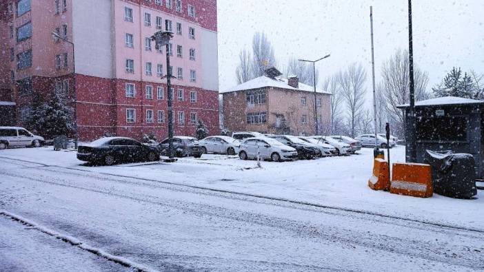 Bitlis’te kar yağışı etkili oldu