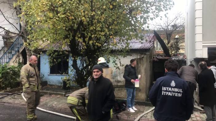 Ümraniye'de madde bağımlısı evini yaktı