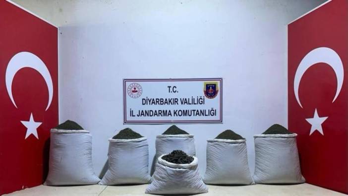 Diyarbakır'da uyuşturucu operasyonu 'onlarca kilo esrar ele geçirildi'