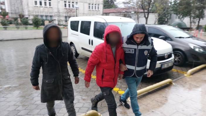 Samsun'da inşaattan hırsızlığa 3 gözaltı