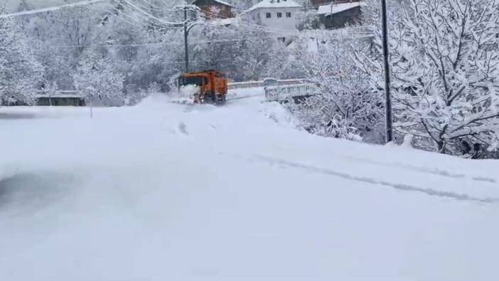 Artvin’de onlarca köy yolu kar nedeniyle kapandı